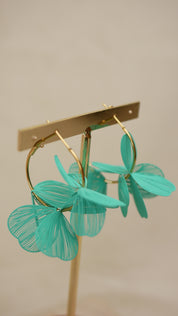 Boucles d'oreilles Ambre