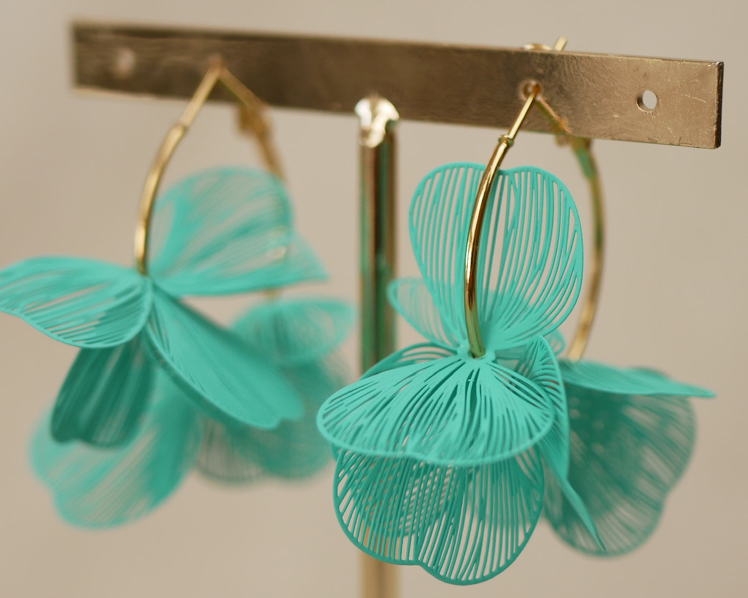 Boucles d'oreilles Ambre