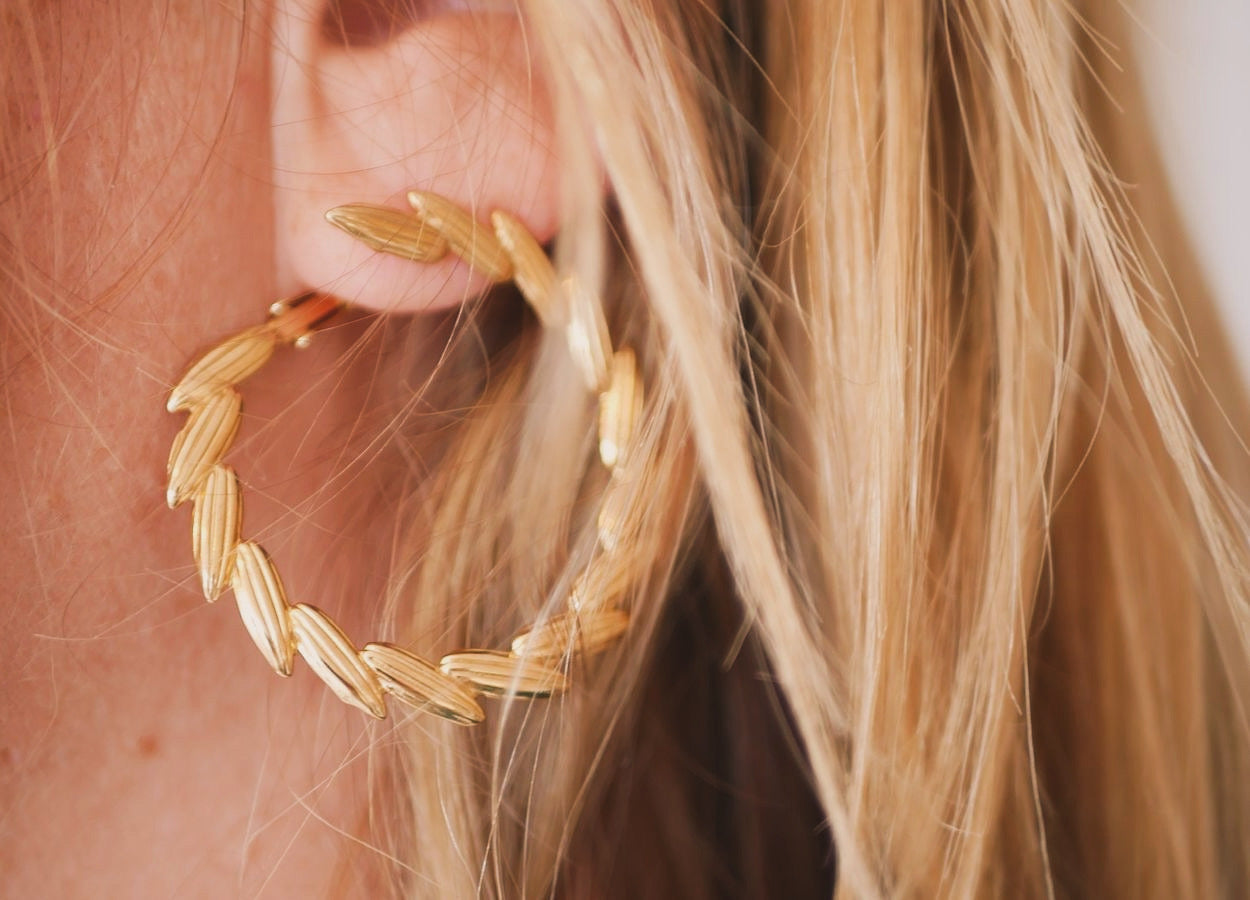 Boucles d'oreilles César